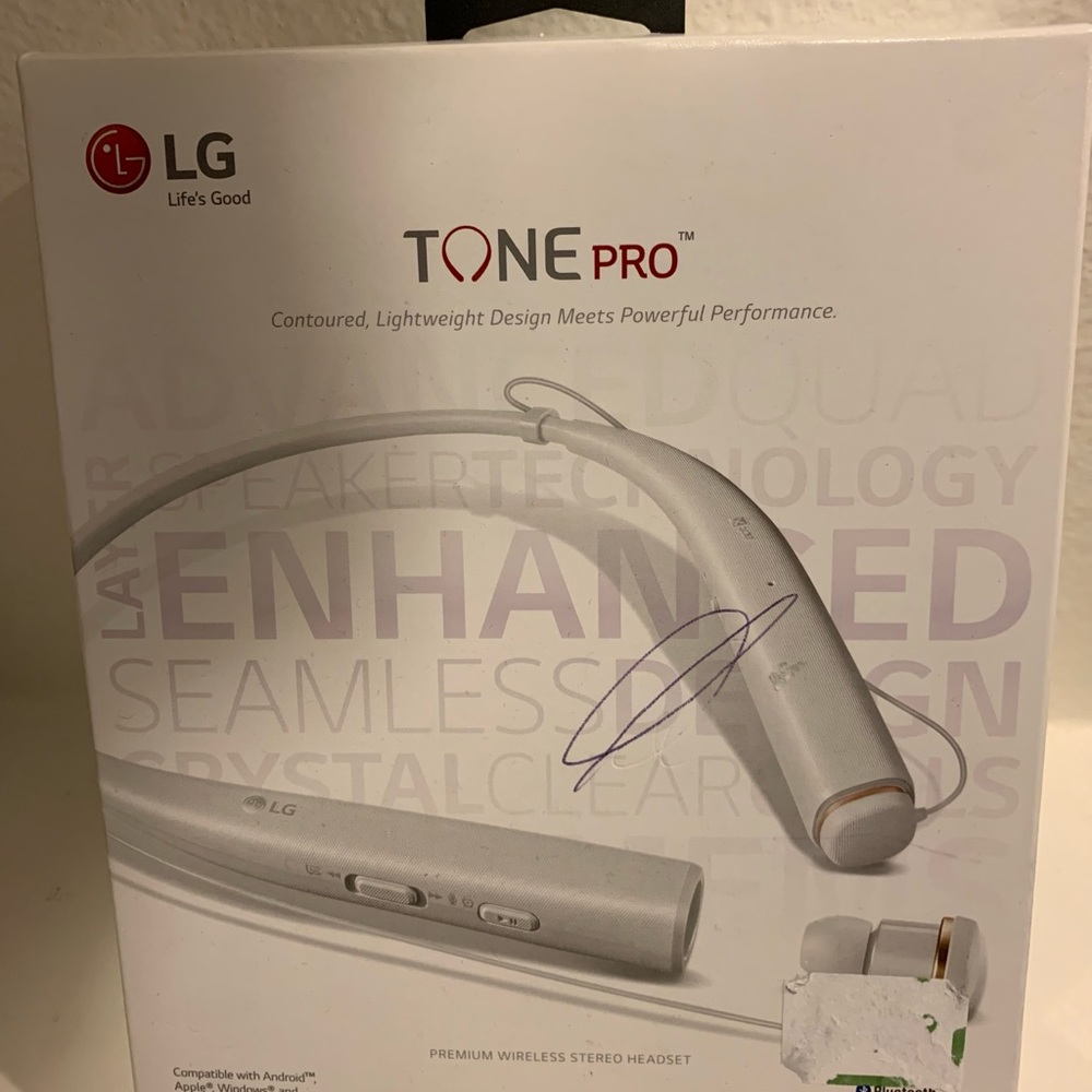 Brand new box sealed tone pro head set